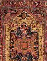 HAND-TUFTING,DEUTSCHLAND CA.368 X 242 CM. EHZ.3 MOTTENFRAß FLOR WOLLE UM 1920.