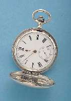 LONGINES HERRENTASCHENUHR SAVONETTE, SCHWEIZUM 1910, 800ER SILBER, BEIDE SCHALEN SYM. GUILL./BER., ZEIGERSTELLSCHIEBER INNEN 4, EMAILBL., ...