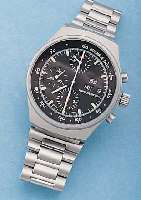 ORFINA ARMBANDCHRONOGRAPH PORSCHE-DESIGN, REF.-NR. 7176, SCHWEIZ UM 1998, EDELST., EDEL-ST.-BAND MATT., BODEN U. KRONE GESCHR., MINE- RALFLACHGL., ...