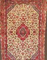 RUDBAR,PERSIEN CA.165 X 112 CM. EHZ.2 FLOR WOLLE CA.20 JAHRE.