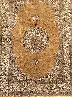 GHOM,PERSIEN CA.200 X 138 CM. EHZ.1-2 FLOR NATURSEIDE CA.1.MIO KN.CA.5 JAHRE
