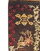 ZELT-KISSENBEZUG,AFGAHNISTAN CA.130 X 36 CM. EHZ.3-4 WOLLE-WOLLE UM 1930.