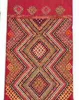 KISSENBEZUG-ANATOL,TüRKEI CA. 98 X 37 CM. EHZ.3 WOLLE-WOLLE UM 1930.
