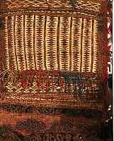 BELUTSCH-DOPPELTASCHE,AFGAHNISTAN CA.108 X 50 CM. EHZ.3 WOLLE-WOLLE UM 1920.