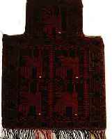 AFSCHAR-SALZTASCHE,PERSIEN CA.51 X 38 CM. EHZ.2 WOLLE-WOLLE CA. 50 JAHRE.