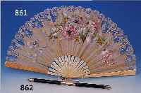 DIRIGENTENSTAB, FRANKREICH, UM 1890-1900, EBENHOLZ MIT FEINER ZISELIERTER SILBERMON- TIERUNG, BEZ.: ABBé R. BELLET, L. CA. 40 CM
