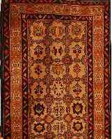 DAGHESTAN,RUSSLAND CA.293 X 76 CM. EHZ.3 FLOR WOLLE CA.40 JAHRE.