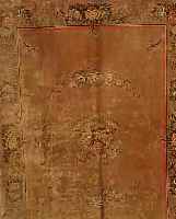 CHINA-SEIDE CA.245 X 176 CM. EHZ.3 FLOR SEIDE CA.10 JAHRE.