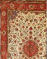 SAROGH,PERSIEN CA.395 X 273 CM. EHZ.2 FLOR WOLLE CA. 40 JAHRE.