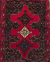 SENNEH,PERSIEN CA.153 X 115 CM. EHZ.2 FLOR WOLLE CA.30 JAHRE.