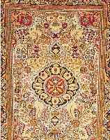 GHOM,PERSIEN CA.190 X 124 CM. EHZ.3 FLOR WOLLE CA. 30 JAHRE.