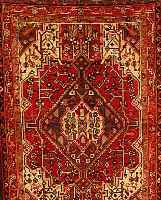 BORCHELU,PERSIEN CA.205 X 136 CM. EHZ.3 FLOR WOLLE CA.40 JAHRE.