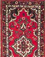 HAMADAN,PERSIEN CA.318 X 87 CM. EHZ.2 FLOR WOLLE CA.20 JAHRE.