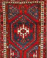 GARADJE,PERSIEN CA.324 X 97 CM. EHZ.3 FLOR WOLLE CA. 20 JAHRE.