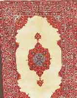 KESCHAN,PERSIEN CA.182 X 123 CM. EHZ.4 FLOR WOLLE CA. 40 JAHRE.