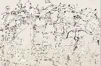 BARGHEER, EDUARD, *1901 - 1979, HAMBURG, SüDLICHE LANDSCHAFT, LITHOGRAPHIE, HANDSIGN., NUM. 106/150, CA. 27 X 38 CM, PP, U.GL., R.