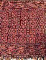 KIRSISCHE TASCHE CA.66 X 61 CM. EHZ.4 WOLLE-WOLLE UM 1920.