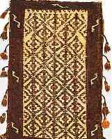 BELUTSCH,AFGAHNISTAN CA.68 X 45 CM. EHZ.3 WOLLE-WOLLE UM 1920.