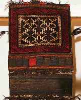 BELUTSCH-DOPPELTASCHE,PERSIEN CA.100 X 39 CM. EHZ.3 WOLLE-WOLLE UM 1930.