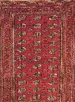 BUCHARA,RUSSLAND CA.180 X 124 CM. EHZ.2 WOLLE-WOLLE CA.45 JAHRE.