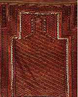 BELUTSCH,PERSIEN CA.126 X 104 CM. EHZ.2 WOLLE-WOLLE 30 JAHRE.