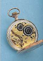 FAVRE FRERES HERRENTASCHENUHR LEPINE, SCHWEIZ/DEUTSCHLAND UM 1905, 800ER SILBER, RäNDER VERG., BER., EMAILBL. BESCH. BEI 3, MINERALGL. ...