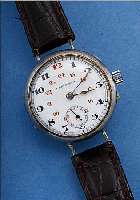 KONVOLUT: 2 ARMBANDUHREN, SCHWEIZ UM 1924, 1X CYMA, VERCHR., SCHARNIERBANDANSTößE, EMAILLBL. REP., 15 ST., ANKERW. VERNICKELT, HANDAUFZ. ...