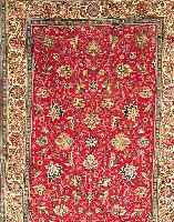 TäBRIZ,PERSIEN CA.292 X 193 CM. EHZ.3 FLOR WOLLE CA. 30 JAHRE.
