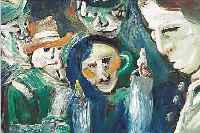 KARS, ANDREAL, 1946 LANGENBERG/ THüRINGEN, LEBT IN BERLIN UND GEHöRT ZUR GRUPPE BERLINER WILDER, WERKE U.A. IN DER BERLINISCHEN GALERIE- MUSEUM ...