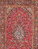 KESCHAN,PERSIEN CA.317 X 202 CM. EHZ.2-3 FLOR WOLLE CA.10 JAHRE.