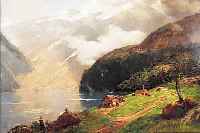 SCHULZ, CARL, *1856 DüSSELDORF, BEKANNTER DüSSELDORFER LANDSCHAFTSMALER, SCHüLER VON G. OEDER, WERKE U.A. IM MUSEUM BRAUNSCHWEIG, BAY-RISCHER ...