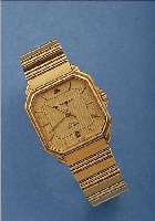 MAURICE LACROIX HERRENARMBANDUHR, QUARTZCHRONOMETER, REF.-NR. 09226/800382, SCHWEIZ UM 1988, EDELSTAHL HARTVERG., SAPHIR- ...