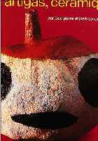 MIRO JEAN UND ARTIGAS, BUCHBAND: CERAMIQUES, ED. MAEGHT 1974, MIT ZWEI DOPPELBLATTGROßEN FARBLITHOGRAPHIEN VON MIRO, BEIDE IM STEIN SIGN., CA. ...