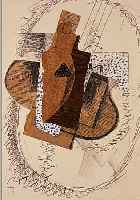 BRAQUE, GEORGES, 1882-1963, ZWEI FARBLITHOGRAPHIEN, JE CA. 28 X 22 CM