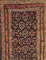 AFSCHAR,PERSIEN CA.416 X 99 CM. EHZ.3 FLOR WOLLE CA. 50 JAHRE.