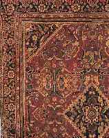 MAHAL,PERSIEN CA.407 X 317 CM. EHZ.4-5 FLOR WOLLE CA.50 JAHRE.