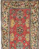 ARDEBILL,PERSIEN CA.158 X 95 CM. EHZ.3-4 FLOR WOLLE CA.65 JAHRE.