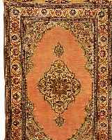 KAISERY,TÜRKEI CA.110 X 71CM. EHZ.1-2 NATURSEIDE CA. 10 JAHRE.