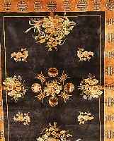 CHINA.SEIDE CA.229 X 168 CM. EHZ.3 CA. 20 JAHRE.