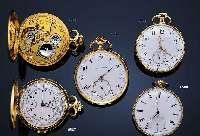 ZENITH HERRENTASCHENUHR CHRONOMETER, SCHWEIZUM 1936, GG 750/000, SCHWERE GESAMTAUSFüHRUNG,SERIE SUPERIOR, EMAILBL. SIGN., GOLDCUV., GEH.-NR. ...