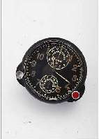 BORDCHRONOGRPAH, SOWJETUNION UM 1948, ERSTE MOSKAUER UHRENFABRIK, NACHBAU DES JAEGER-LE COULTRE CHRONOFLIGHT, KAL. 310, ZWEIZEIT, 5- TAGEWERK, 60 ...