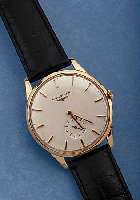 LONGINES HERRENARMBANDUHR, REF.-NR. 6909/1/ 62, SCHWEIZ UM 1964, ROSE-G. 750/000, BODEN GEDR., BLATT REST., RUNDANKERW., 17 ST., ...