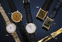 OMEGA HERRENARMBANDUHR AUTOMATIK, REF.-NR. 161013, SCHWEIZ UM 1967, GG 750/000, CARREE- ARRONDE-FORM, BODEN GEDR., SAT. BLATT, AUFGE- L. ...