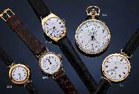 LONGINES HERRENARMBANDUHR, REF. NR. 450108, SCHWEIZ/ENGL. UM 1951, 375/000 GG-GEHäUSE, BODEN GESCHR., SCHARNIERBANDANSTößE, EMAILBL. ...