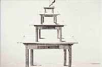 MECKSEPER, FRIEDRICH, GEB. 1936, DER BABYLONISCHE TURM, RADIERUNG, HANDSIGN. UND DAT. 72, NUM. 60/100, RECHTE UNTERE ECKE EINGERISSEN ...