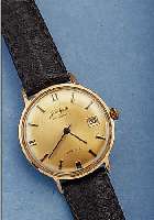 KONVOLUT: 2 GLASHÜTTE HERRENARMBANDUHREN, BEIDE SPEZIMATIC, BEIDE METALL HARTVERG., EDELST.-BöDEN GEDR., 1X KAL. 75/711 M. DATUM, 1X KAL. ...