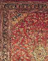 SAROGH,PERSIEN CA,416 X 313 CM. EHZ.3 FLOR WOLLE CA. 50 JAHRE.