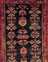 LORI,PERSIEN CA.229 X 152 CM. EHZ.3 FLOR WOLLE UM 1950.
