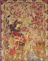 KASCHMAR,PERSIEN CA.204 X 122 CM. EHZ.2 FLOR WOLLE CA.30 JAHRE.