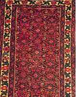 HOSEINABAD,PERSIEN CA.400 X 82 CM. EHZ,1-2 FLOR WOLLE CA.5 JAHRE.